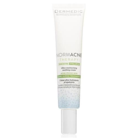 Дермедик нормакне крем 40мл ультра увлажн. успокаивающий