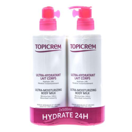 Топикрем молочко для тела 500мл №2 ультра увлажн.
