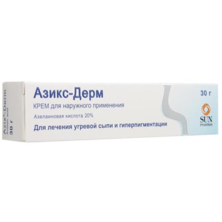 Азикс-дерм крем для наружного применения 20% 30г