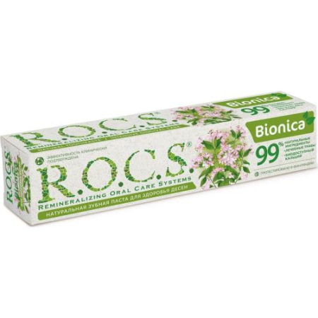 Рокс бионика зубная паста 74г натуральная
