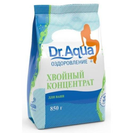 Доктор аква хвойный концентрат оздоровление 850г.