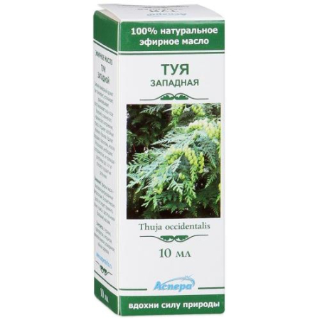 Аспера масло эфирное 10мл туя