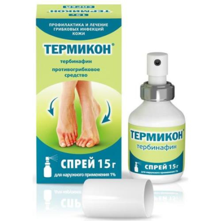Термикон спрей для наружного применения 1% 15г