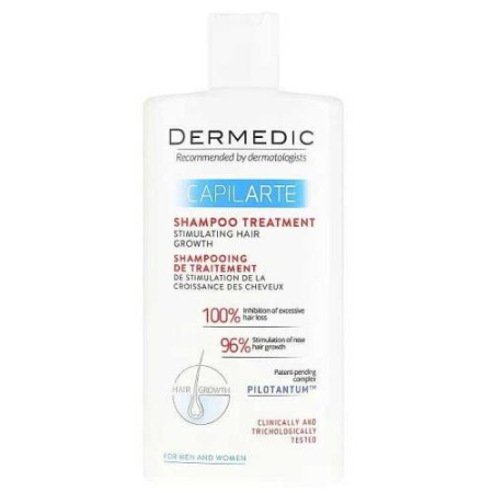 Дермедик капиларте шампунь для волос 300мл стимул рост