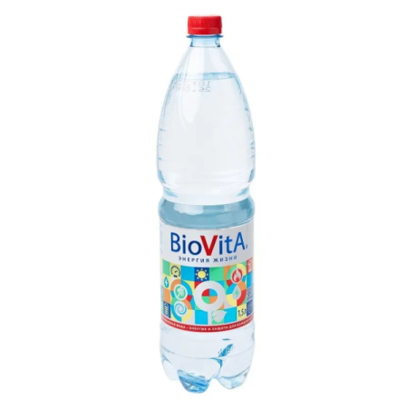 Биовита вода минеральная 1,5л негазированная