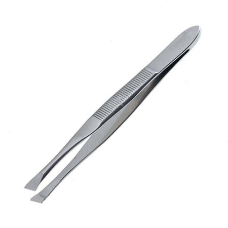 Зингер пинцет скошенный  b-164 sh