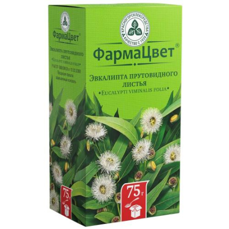 Эвкалипта прутовидного  листья измельченные 75г