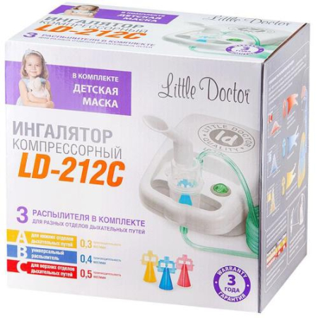 Литтл доктор ингалятор компрессорный ld-212c