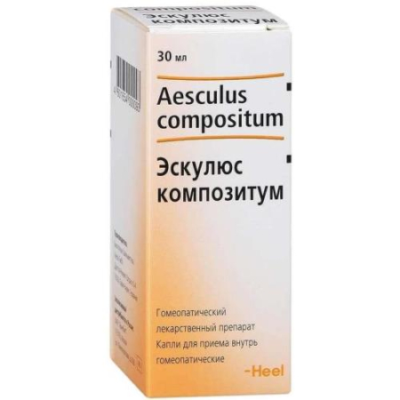 Эскулюс композитум капли для приема внутрь гомеопатические 30мл