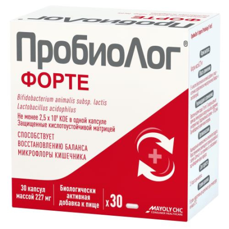 Пробиолог форте капсулы 227мг №30