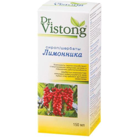 Доктор вистонг сироп 150мл лимонник