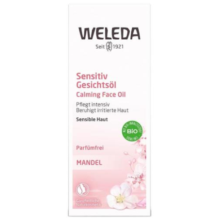 Веледа миндаль масло для лица 50мл деликатное питательное