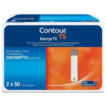 Контур ТС тест-полоска №50х2
