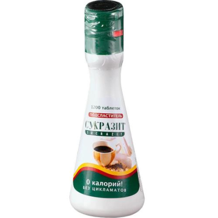 Сукразит подсластитель таблетки №1200 заменитель сахара