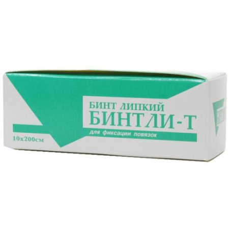 Бинтли-Т бинт липкий проницаемый 10смх2м