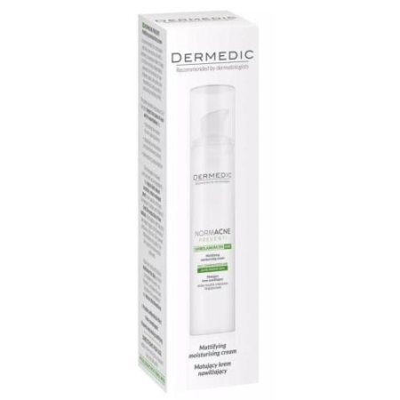 Дермедик нормакне крем 40мл матир. увлажняющий