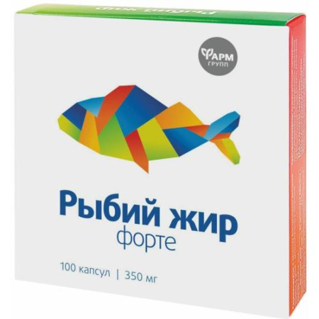 Рыбий жир форте №100 капс. /фармгрупп/