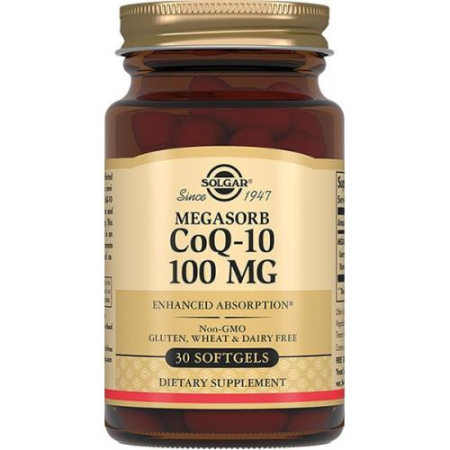 Солгар коэнзим q-10 капсулы 100мг №30 бад