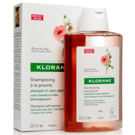 Клоран шампунь 200мл успок с экстр пиона