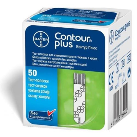 Контур плюс тест-полоска №50