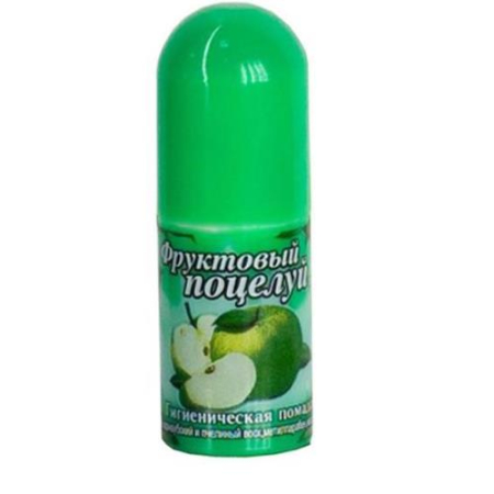 Мишель фруктовый поцелуй помада гигиеническая 3,5г яблоко