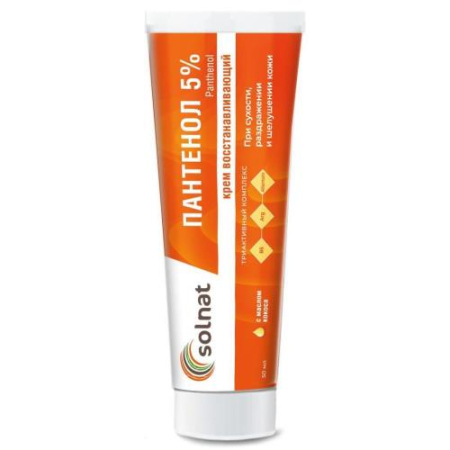 Солнат крем 50мл восстанавливающий пантенол 5%