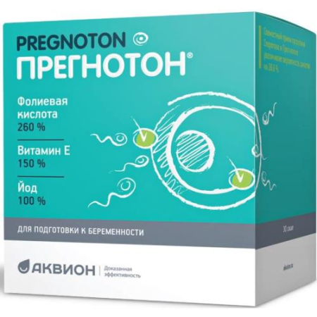 Прегнотон пакетики-саше №30 бад