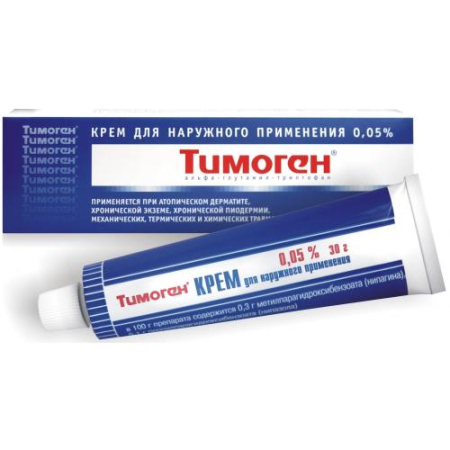 Тимоген крем для наружного применения 0,05% 30г