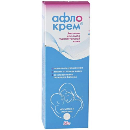 Афлокрем эмолиент 50мл д/особо чувств. кожи