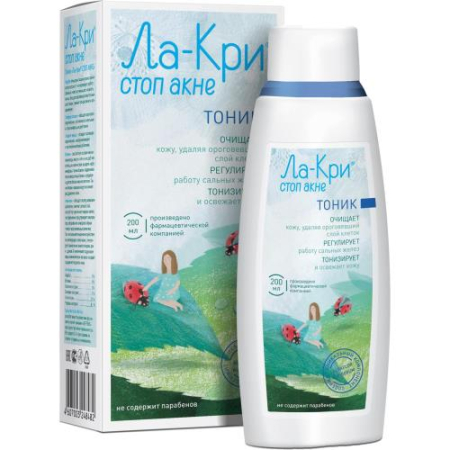 Ла-кри тоник для лица 200мл стоп акне