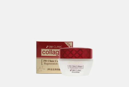 3w клиник коллаген крем для лица 150мл восстанавливающий