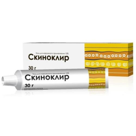 Скиноклир гель для наружного применения 15% 5г