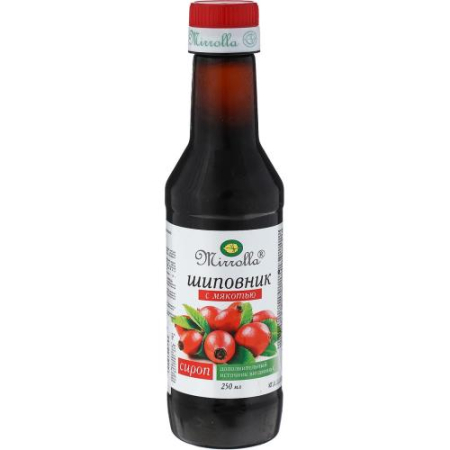 Мирролла сироп 250мл шиповника с мякотью бад