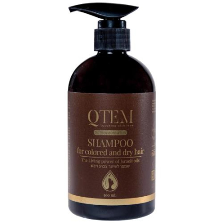 Кьютэм шампунь 500мл д/окраш/сух волос