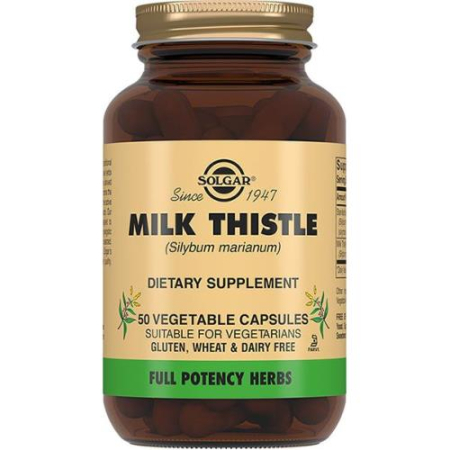 Солгар молочный чертополох капсулы №50