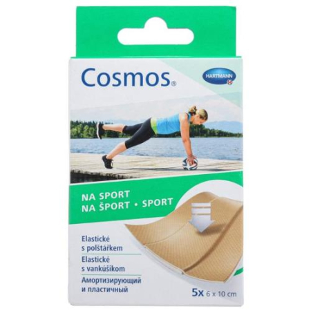 Космос пластырь №5 спорт 6х10см 
