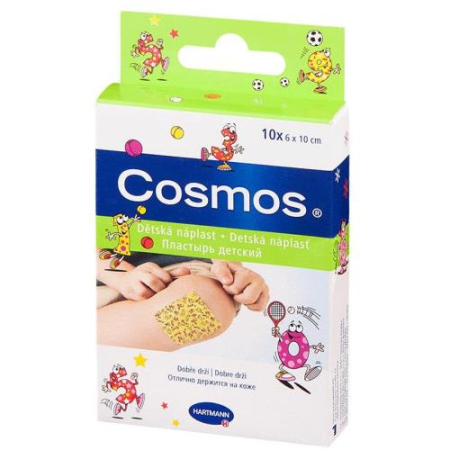 Космос пластырь №10 детск. 6х10см /арт. 5356035/