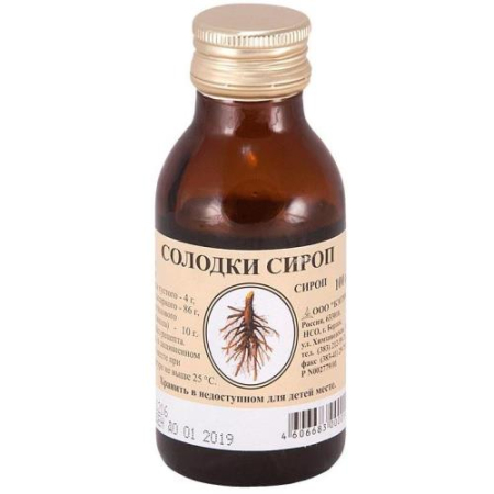 Солодки сироп 100г