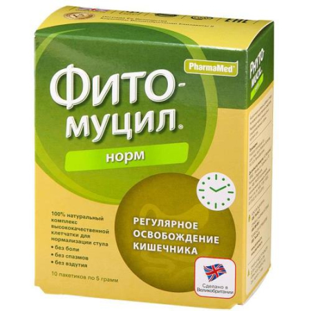 Фитомуцил норм порошок 5г №10 бад