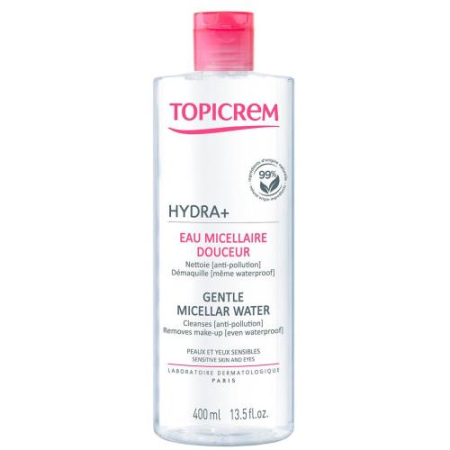 Топикрем гидра +  вода мицеллярная 400мл мягкая