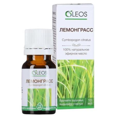 Олеос масло эфирное 10мл лемонграсс