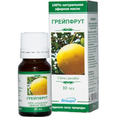 Аспера масло эфирное 10мл грейпфрут