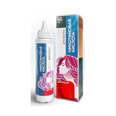 Бионор никотиновая кислота средство для волос 65мл