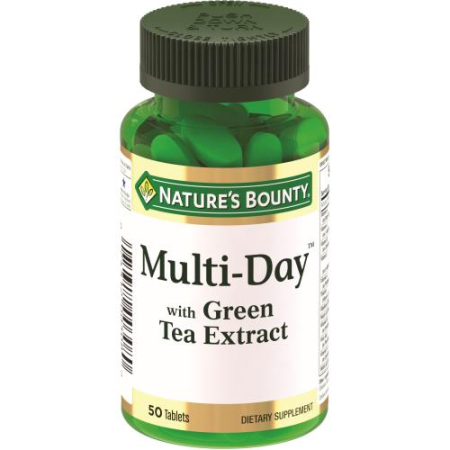 Нэйчес баунти мультидэй таблетки №50 зеленый чай бад
