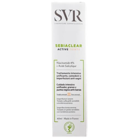 Свр себиаклир актив крем-уход 40мл универсальный тон