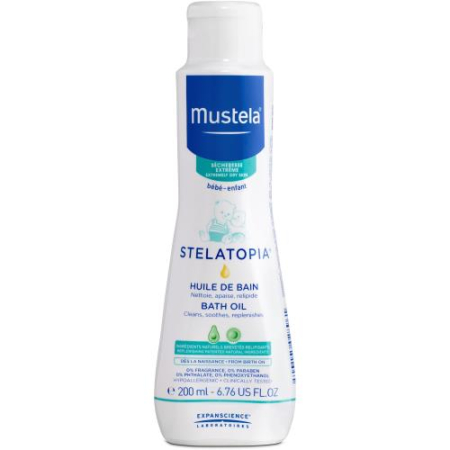 Мустела стелатопия масло д/ванн 200мл. [mustela]