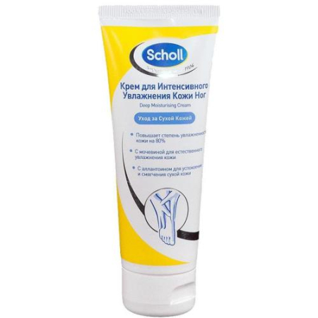 Шолл крем 75мл д/интенсив. увлажн. кожи ног