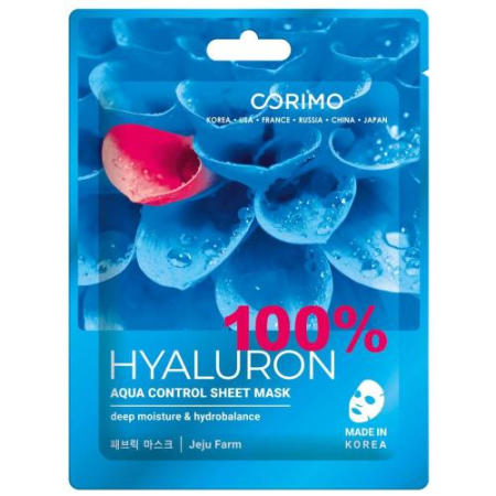 Коримо маска тканевая 22г акваконтроль 100% hyaluron