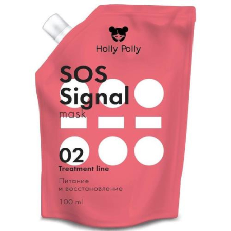 Холли полли сос сигнал маска 100мл экстра питательная