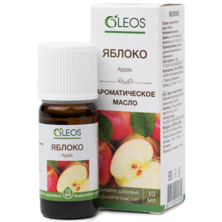 Олеос ароматическое масло 10мл яблоко